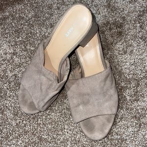 Open Toe Mules